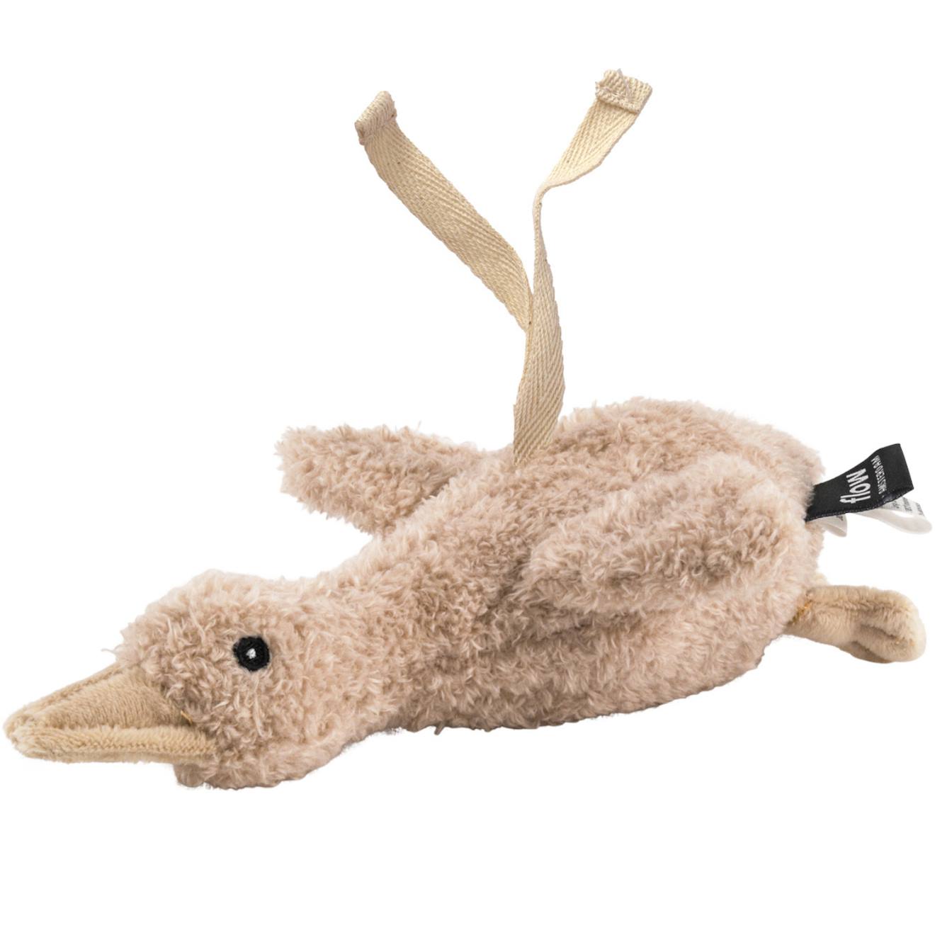 Peluche bruit blanc à suspendre lou beige (8 cm) avoine
