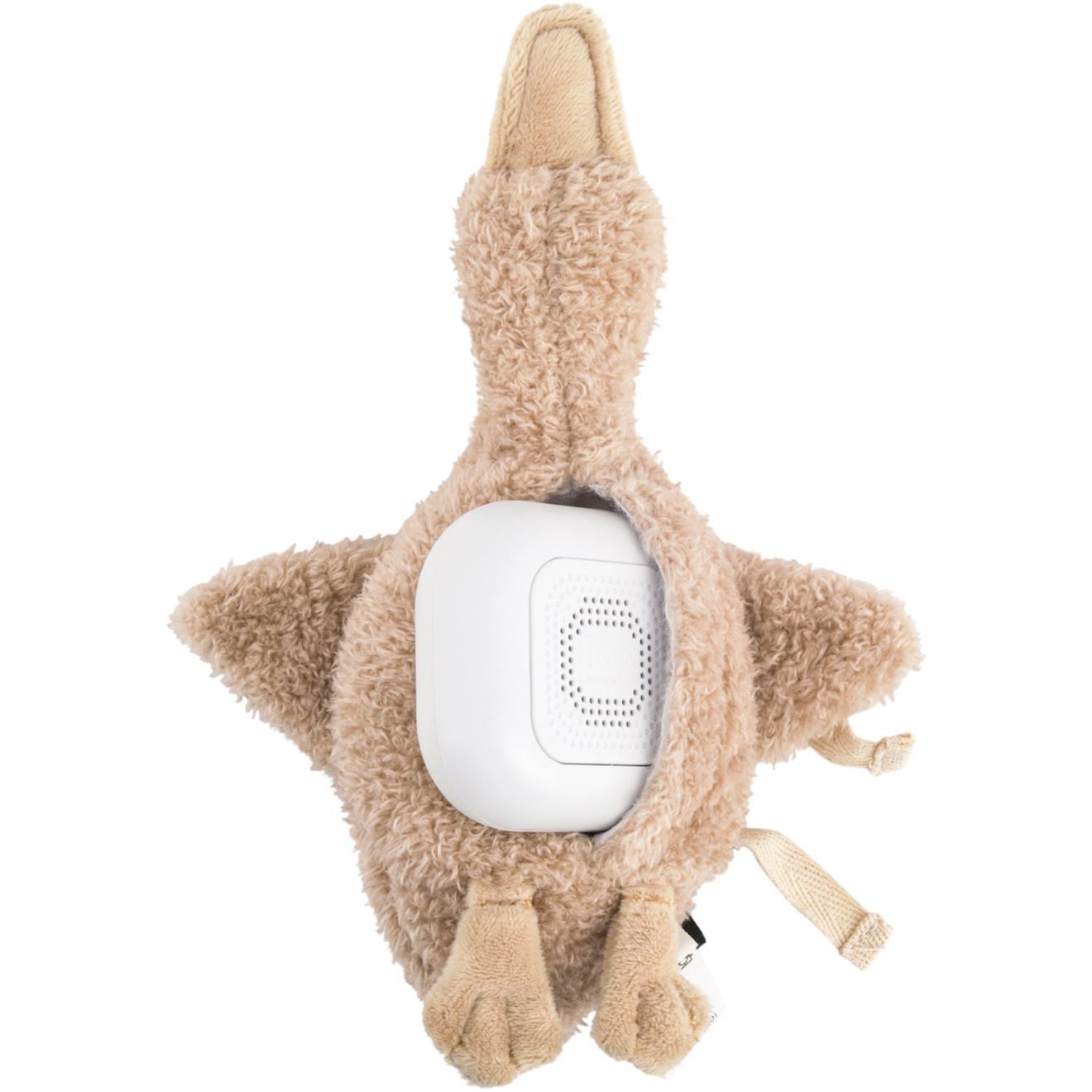 Peluche bruit blanc à suspendre lou beige (8 cm) avoine