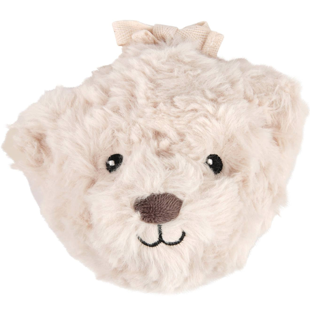 Peluche bruit blanc à suspendre lou beige (8 cm) beige, noir