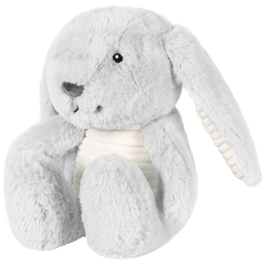 Peluche bruit blanc milo le lapin gris