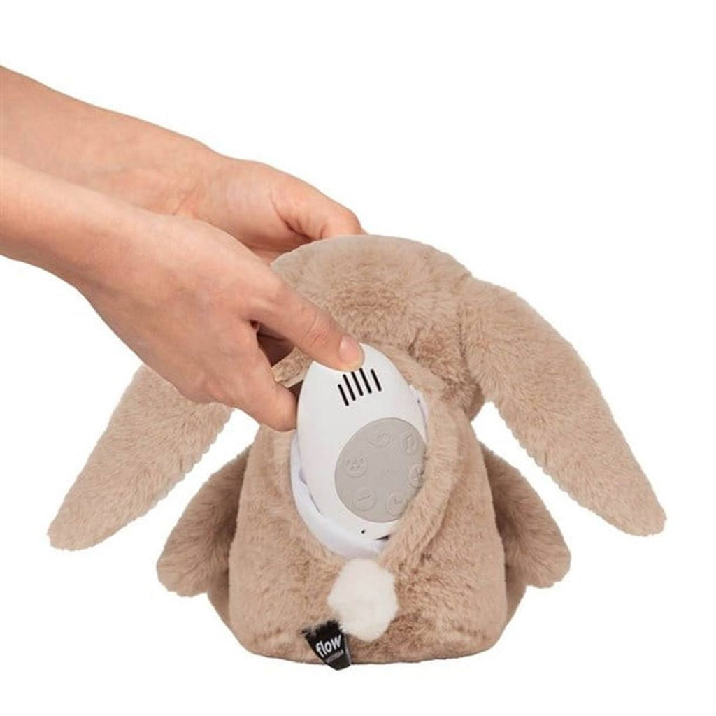Peluche bruit blanc milo le lapin beige