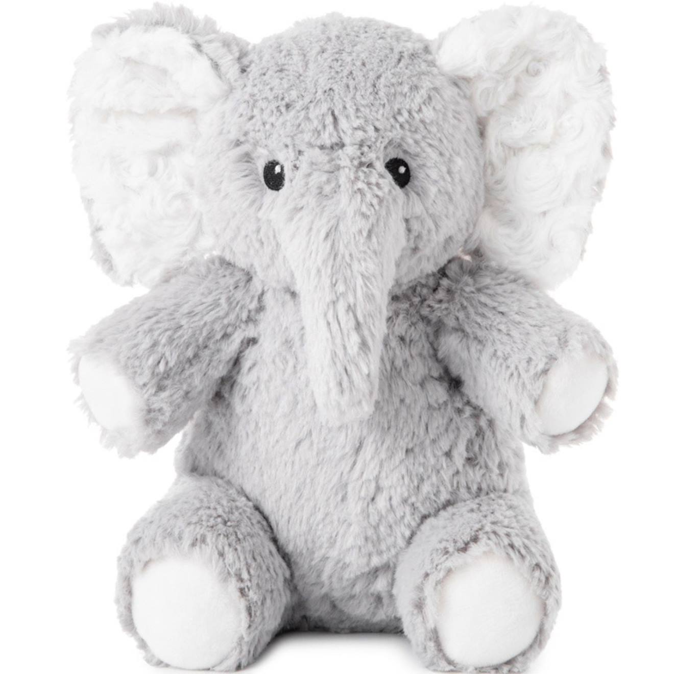 Peluche bruit blanc nomade on the Go elliot l'éléphant gris, blanc