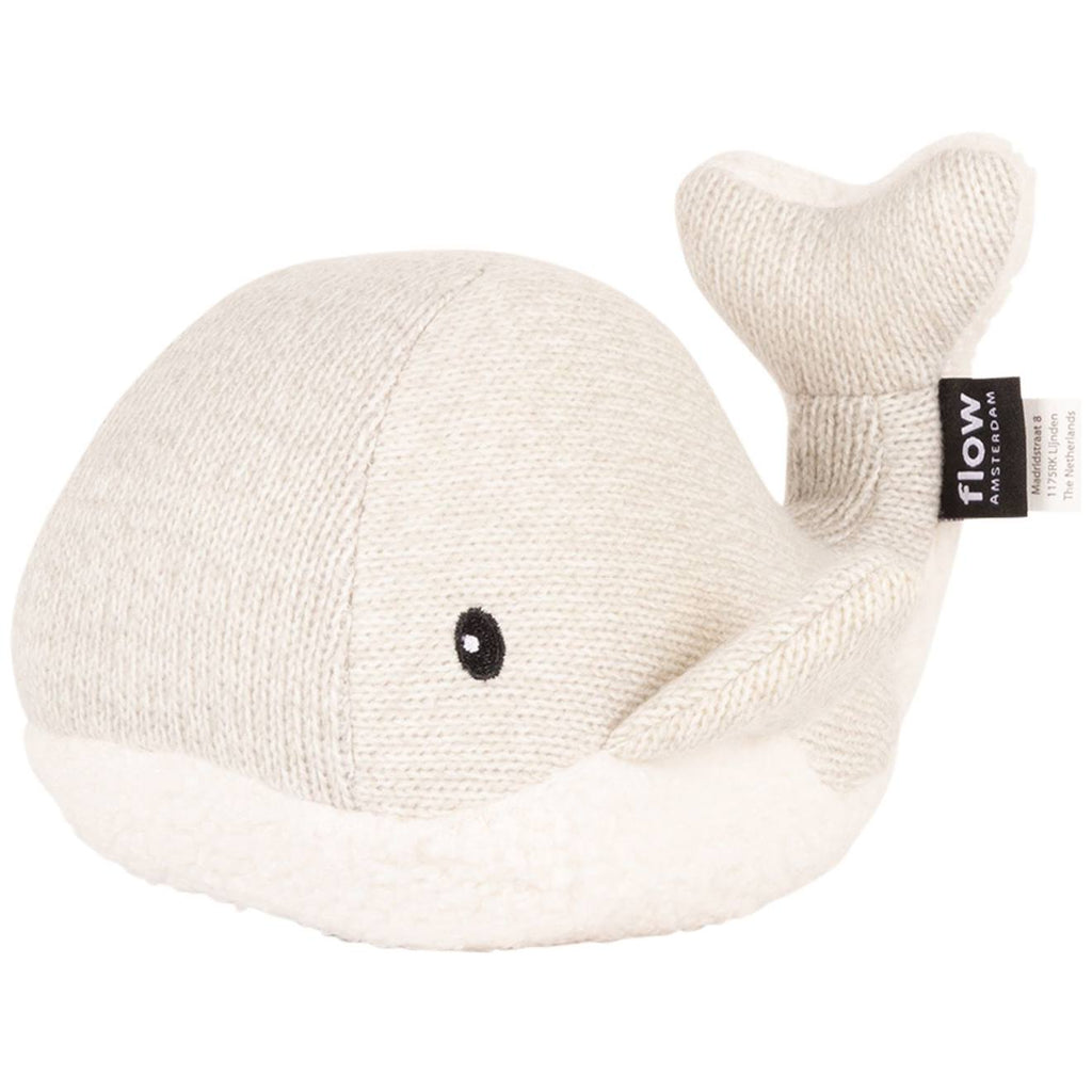 Peluche bruit blanc rechargeable baleine moby gris