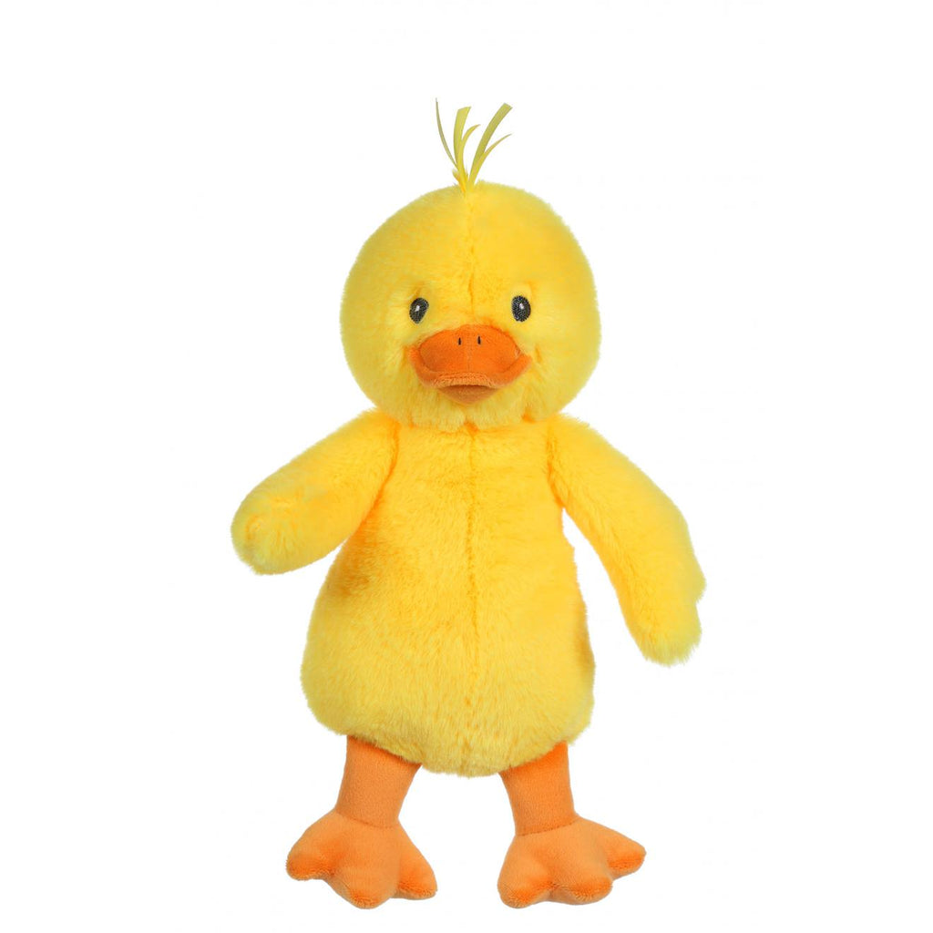 Peluche - canard easter éconimals en peluche éco-conçue - 24 cm jaune