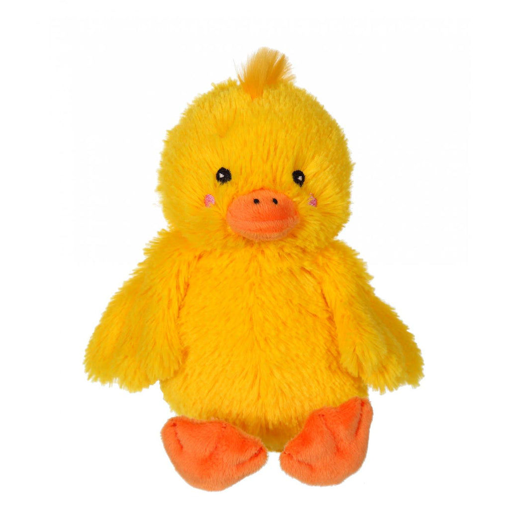 Peluche - canard éconimals de pâques en peluche éco-conçue - 15 cm jaune