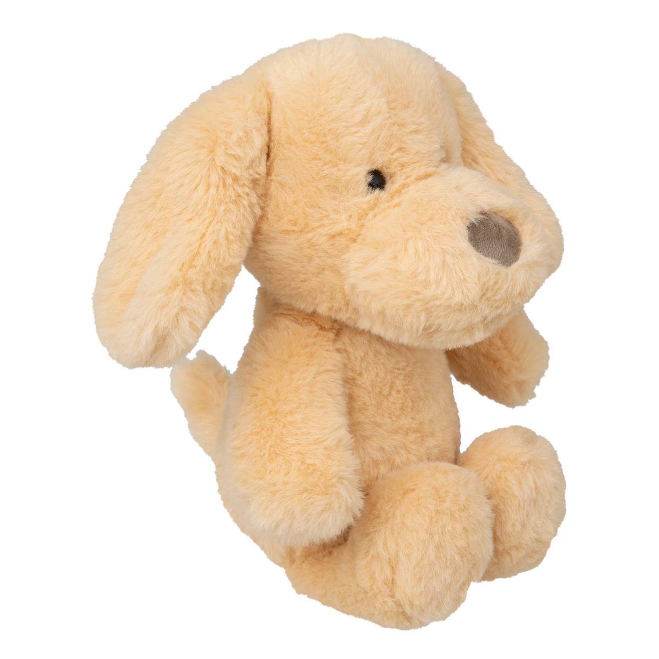 Peluche chien - poppy marron