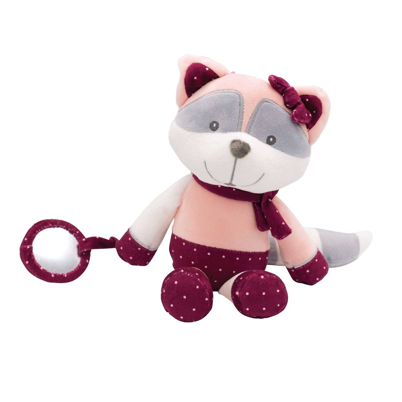 Peluche d'activité rose