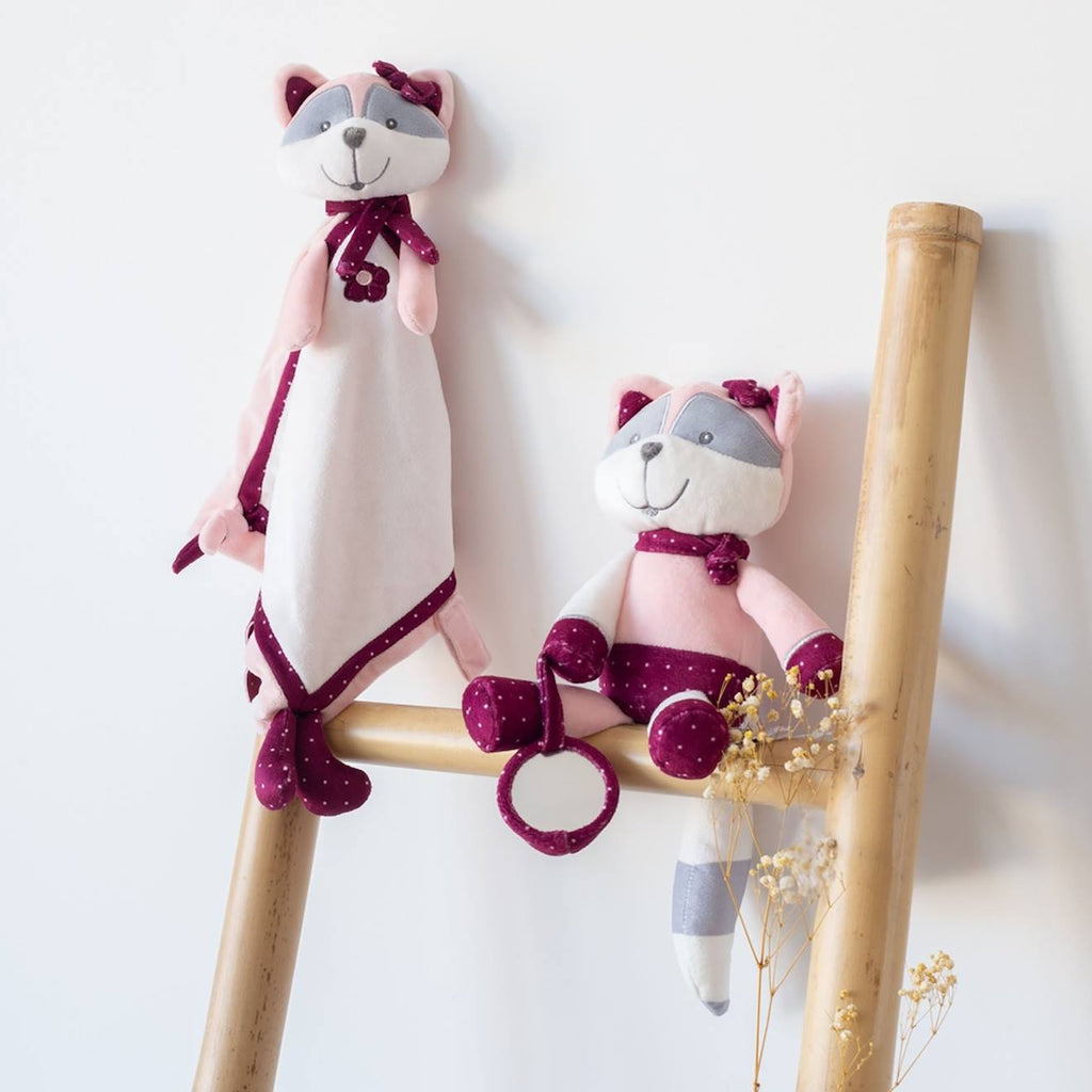 Peluche d'activité rose