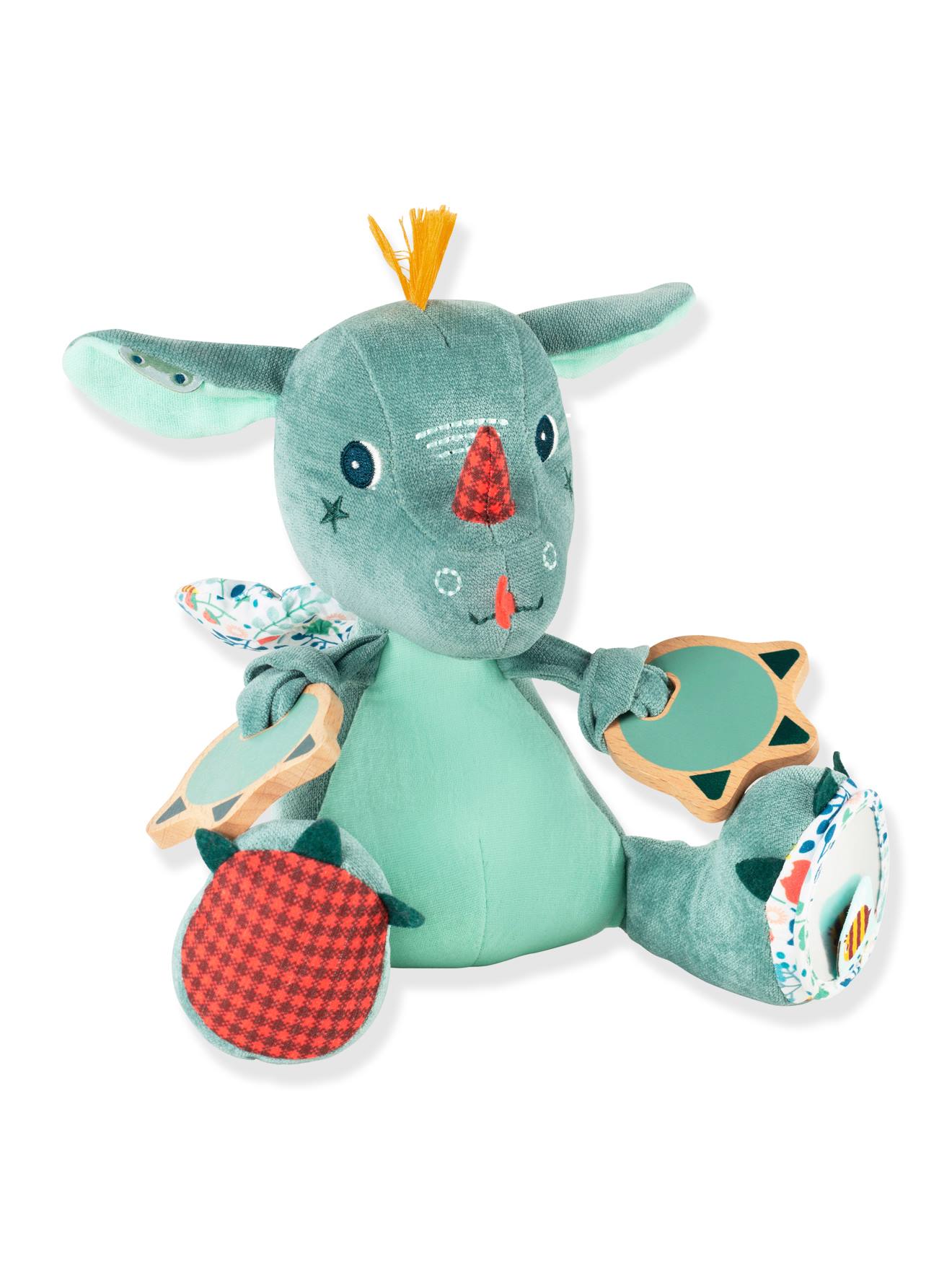 Peluche d'activités joe - s vert