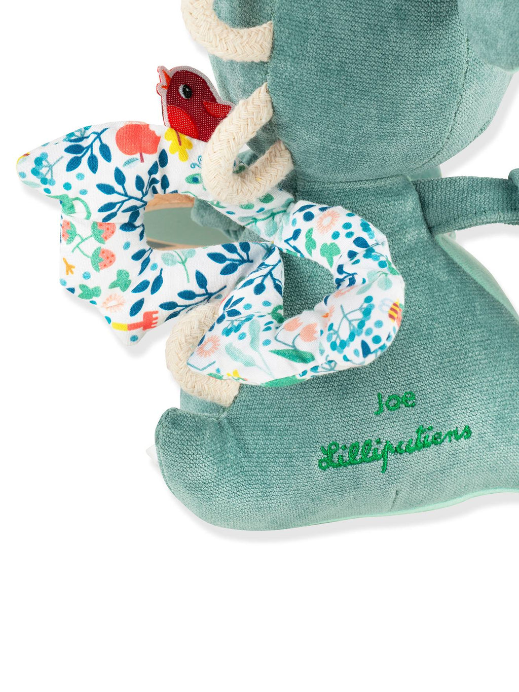 Peluche d'activités joe - s vert