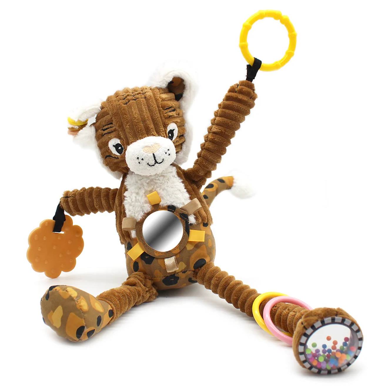 Peluche d'activités nomade marron