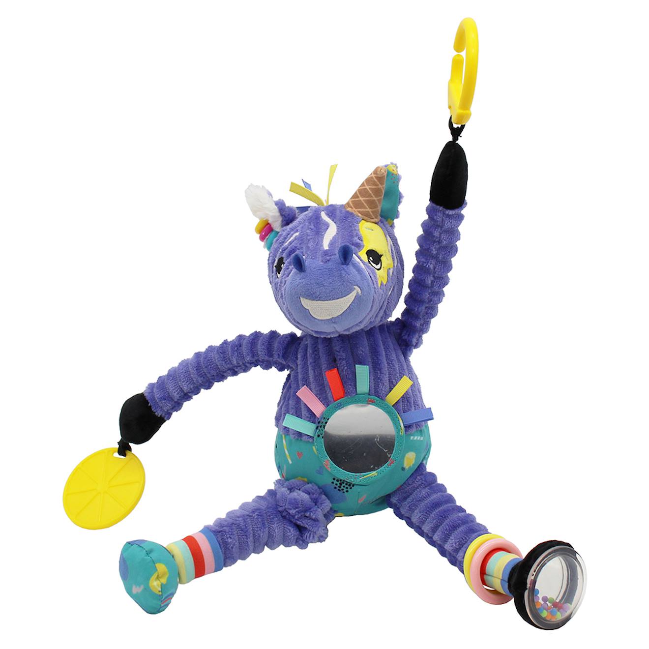 Peluche d'activités nomade violet