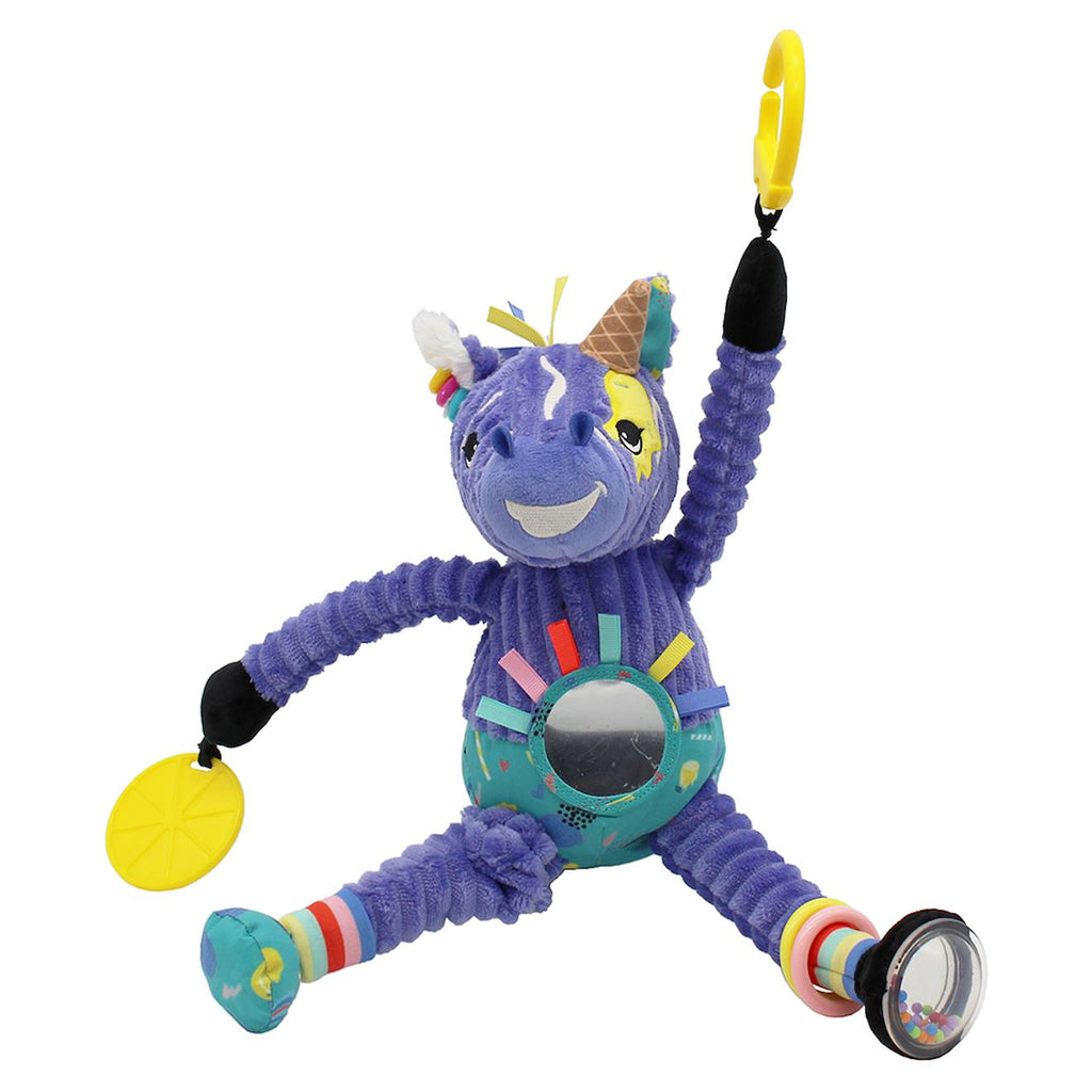 Peluche d'activités nomade violet