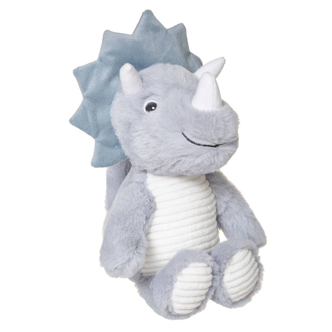 Peluche dinosaure - charli gris