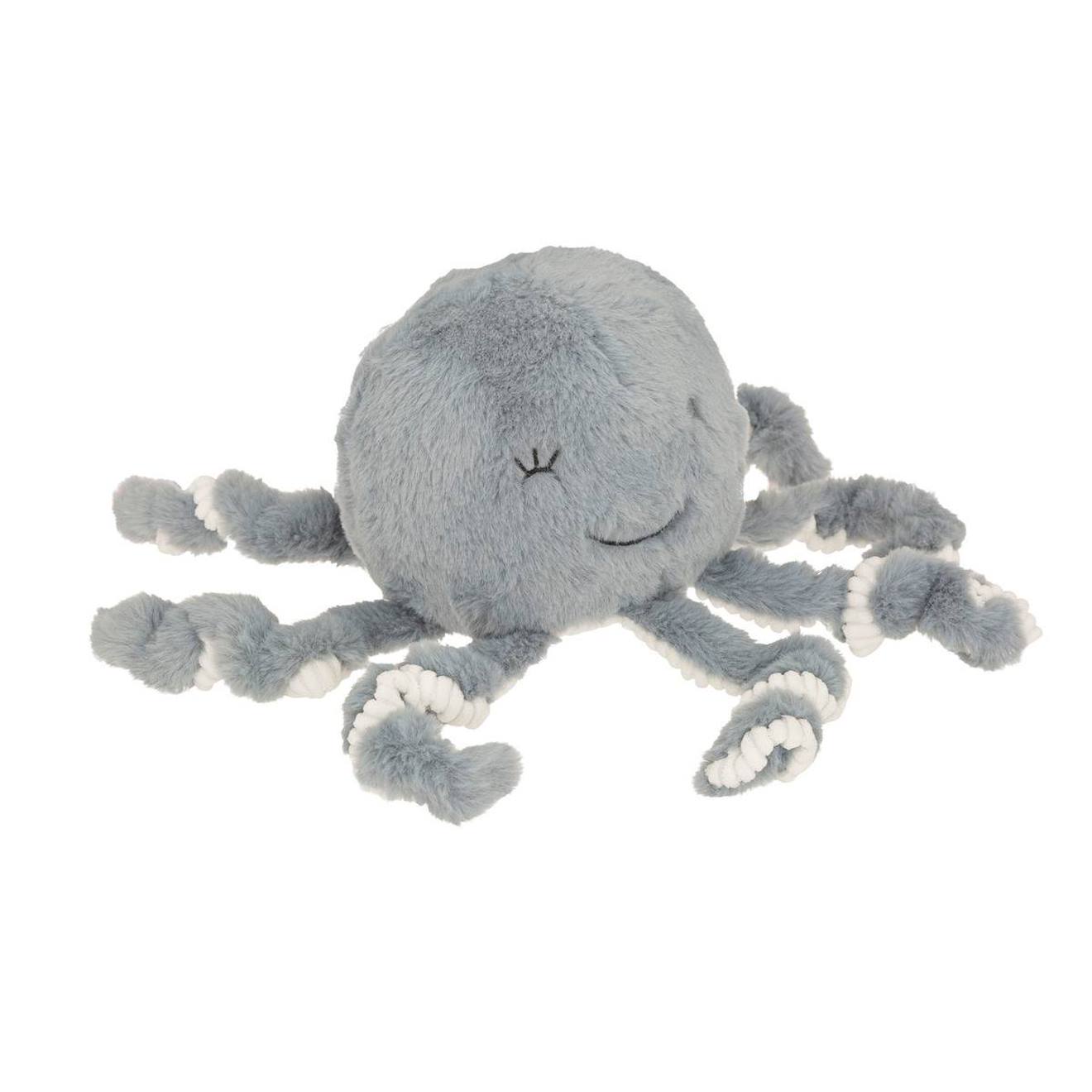 Peluche enfant - poulpe bleu