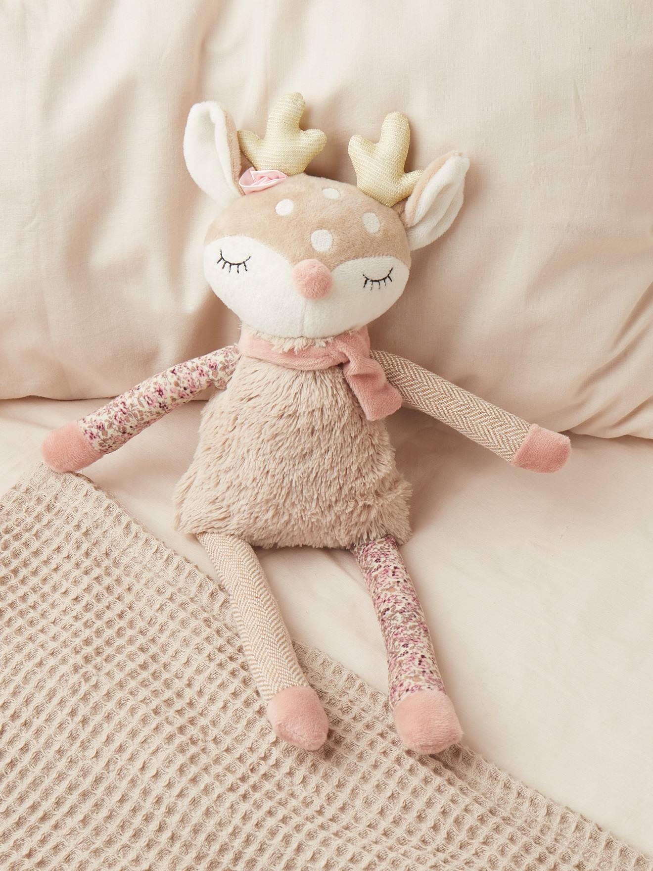 Peluche faon ella XL doudou cerf faon ella