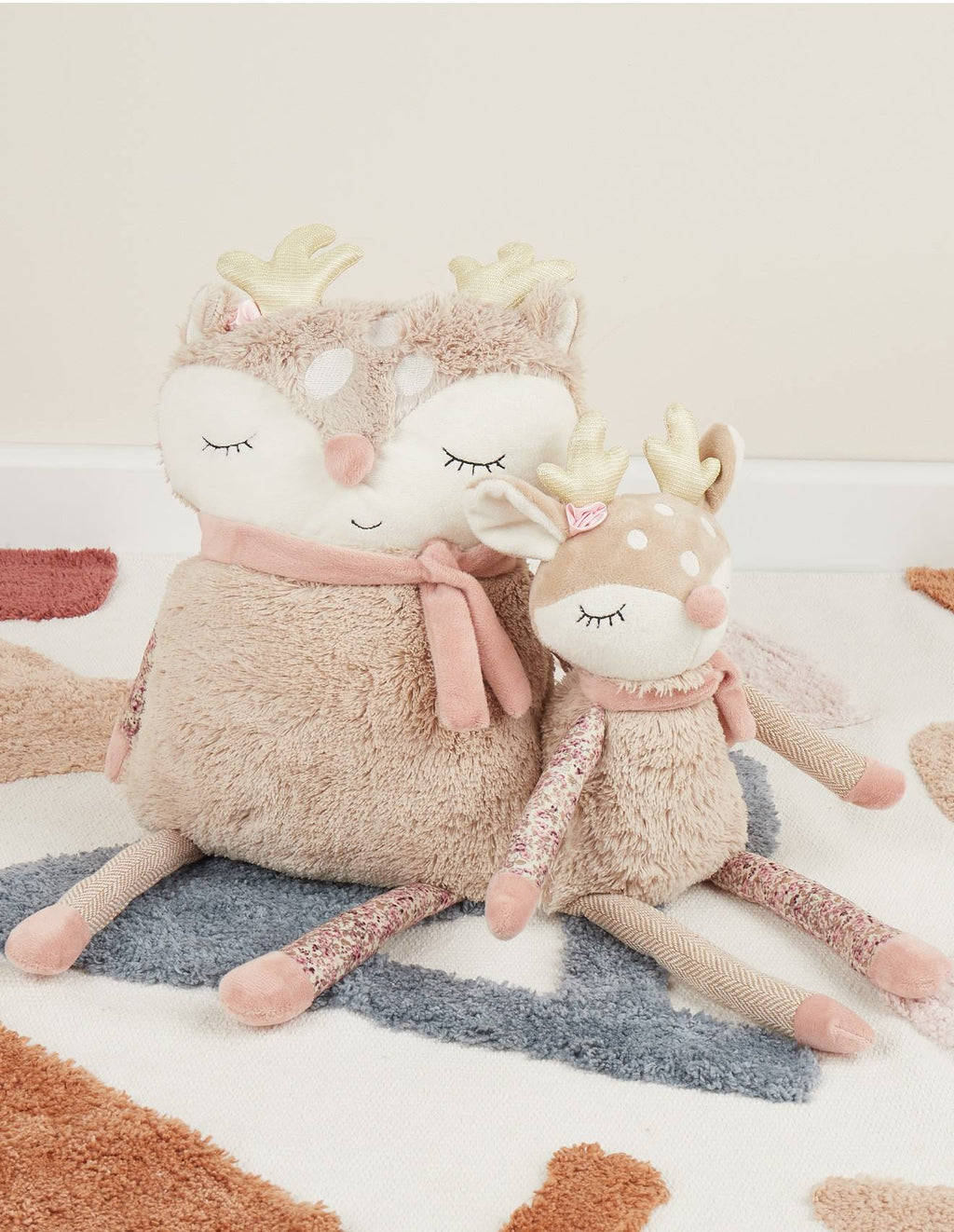 Peluche faon ella XL doudou cerf faon ella