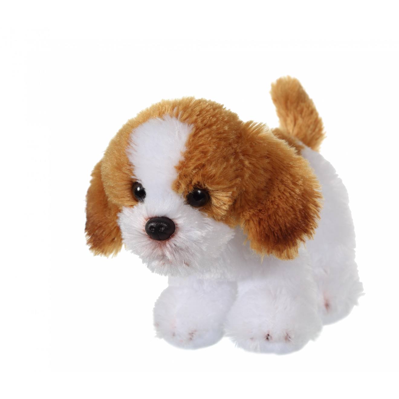 Peluche - floppipup shihtzu - 22 cm marron
