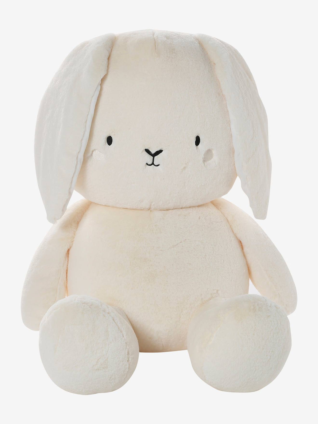 Peluche géante lapin 63 cm blanc