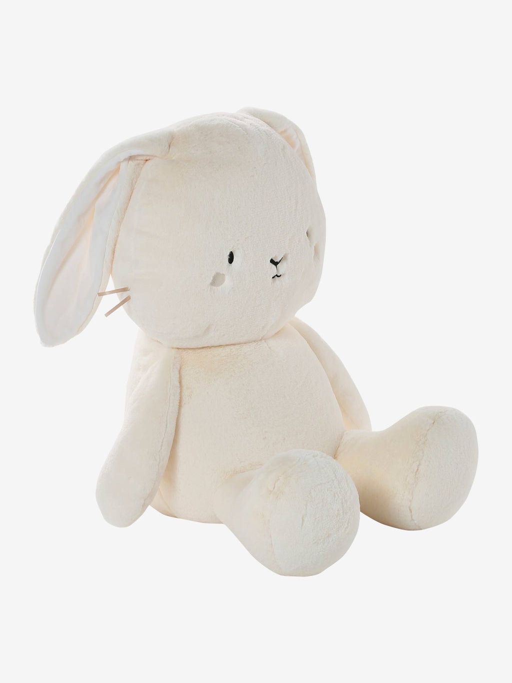 Peluche géante lapin 63 cm blanc