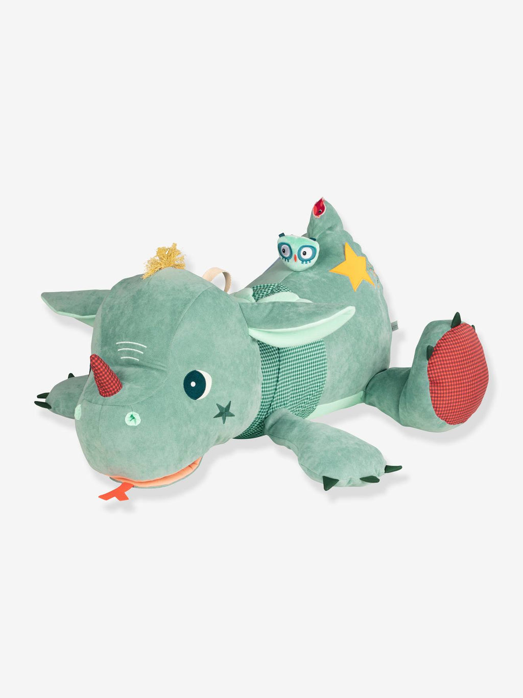 Peluche géante range secrets joe - s vert