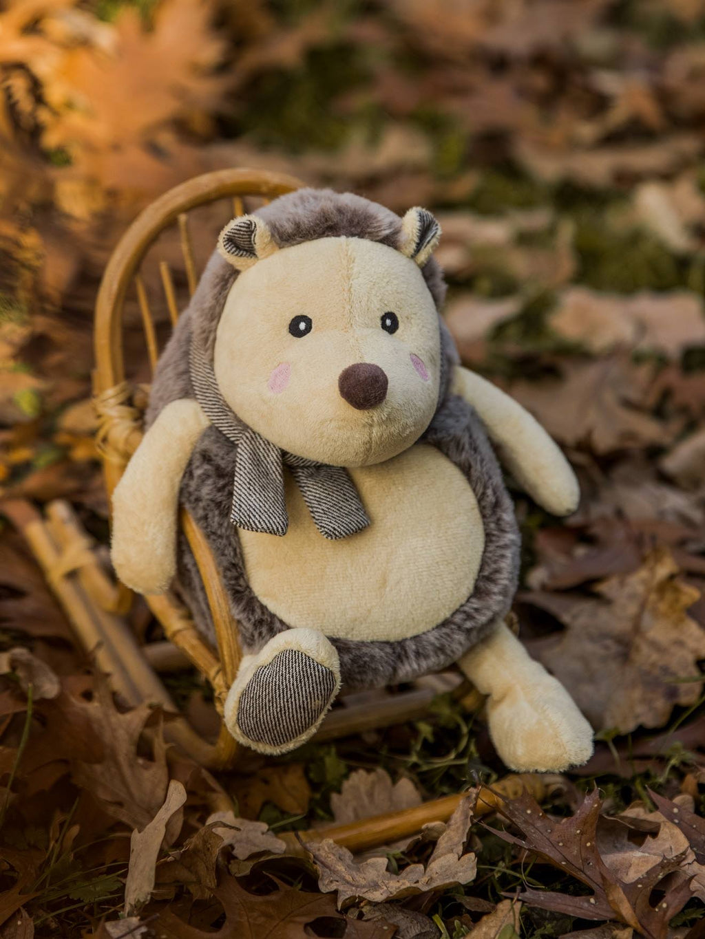Peluche hérisson piksi doudou - 22 cm hérisson piksi