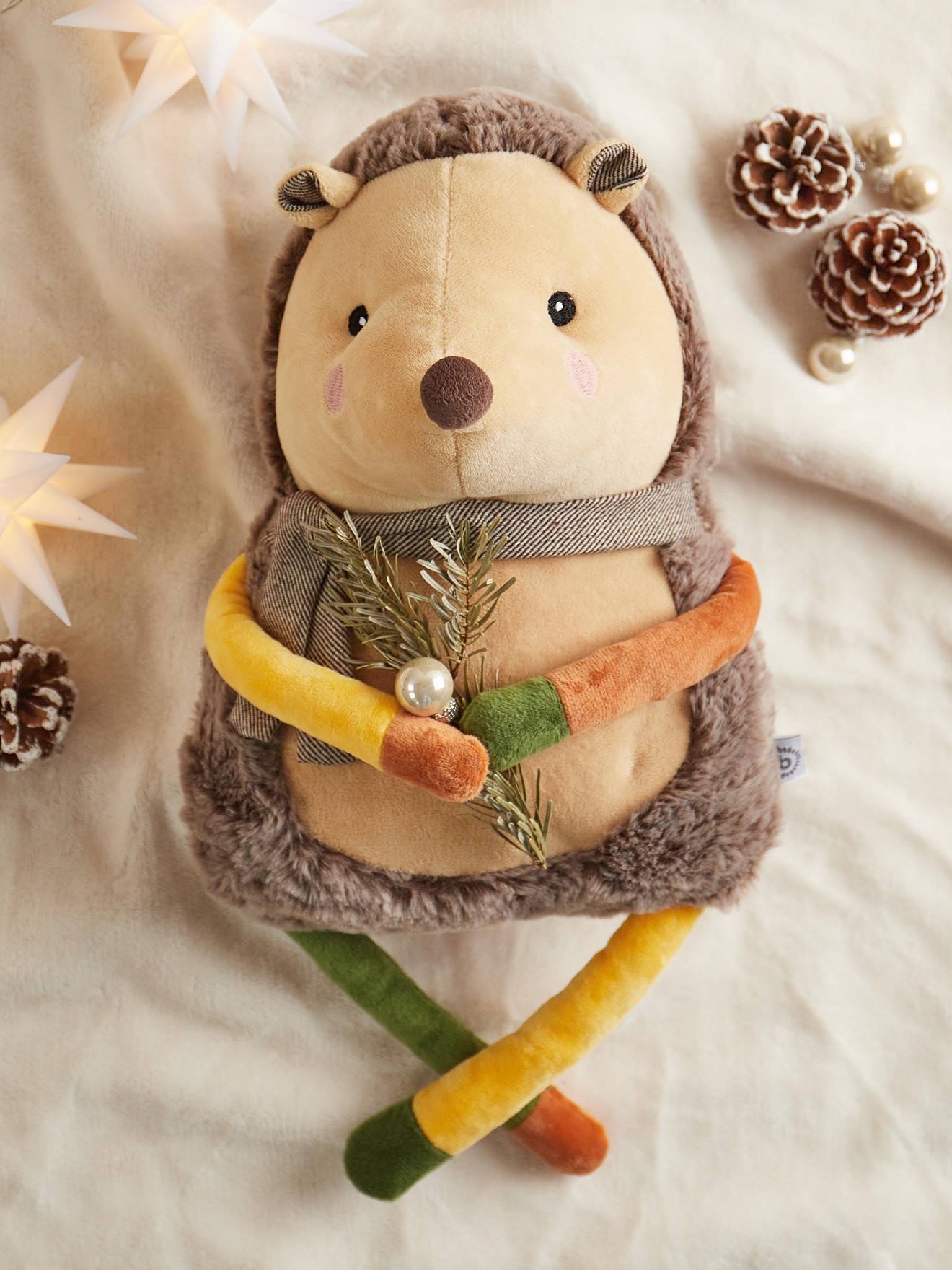 Peluche hérisson piksi XXL doudou - 46 cm hérisson piksi