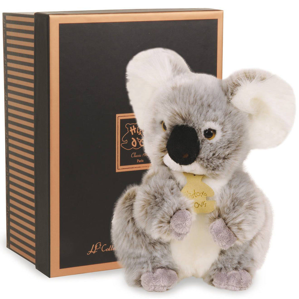 Peluche koala 20 cm gris