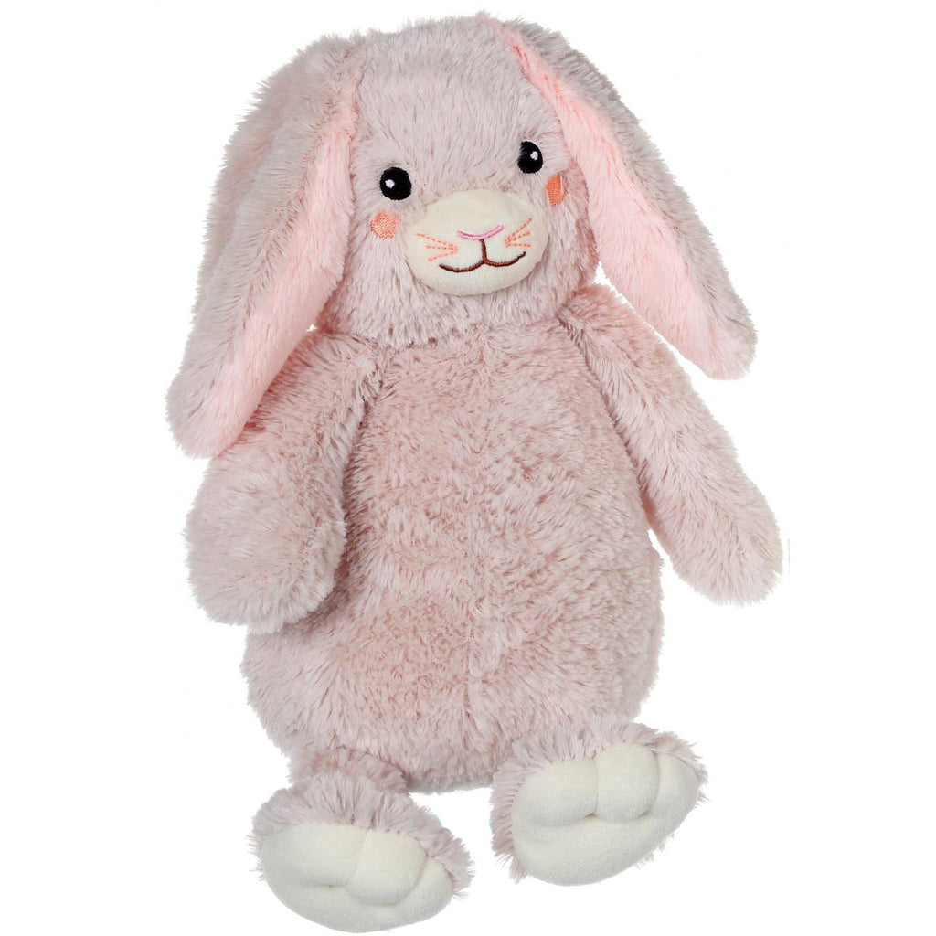 Peluche - lapin éconimals de pâques en peluche éco-conçue - 15 cm rose