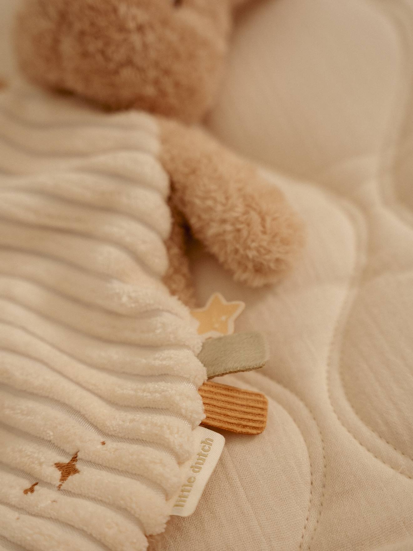 Peluche lapin newborn - blanc