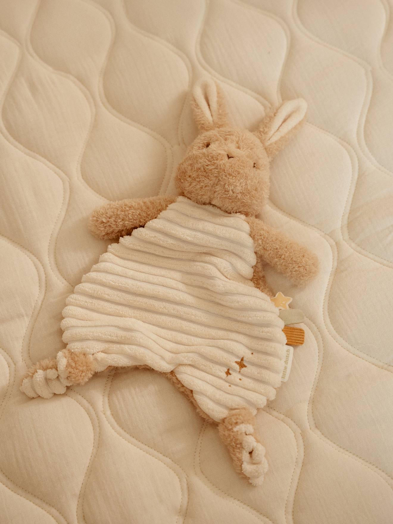 Peluche lapin newborn - blanc