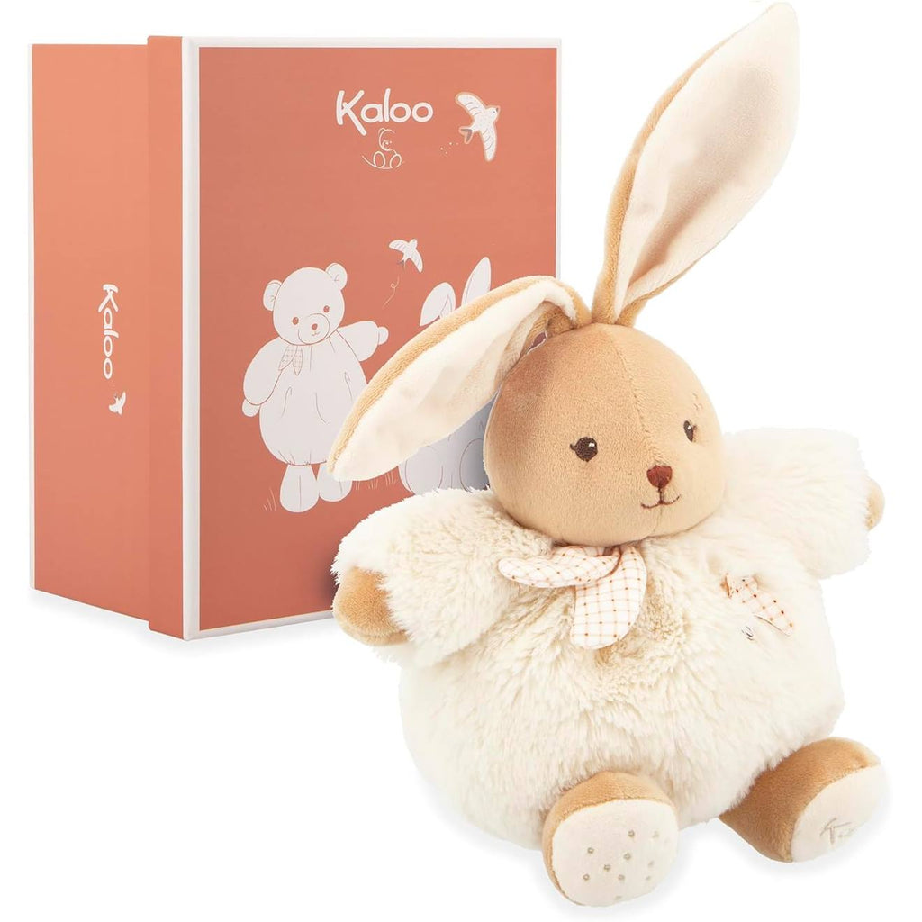 Peluche lapin patapouf 17 cm beige
