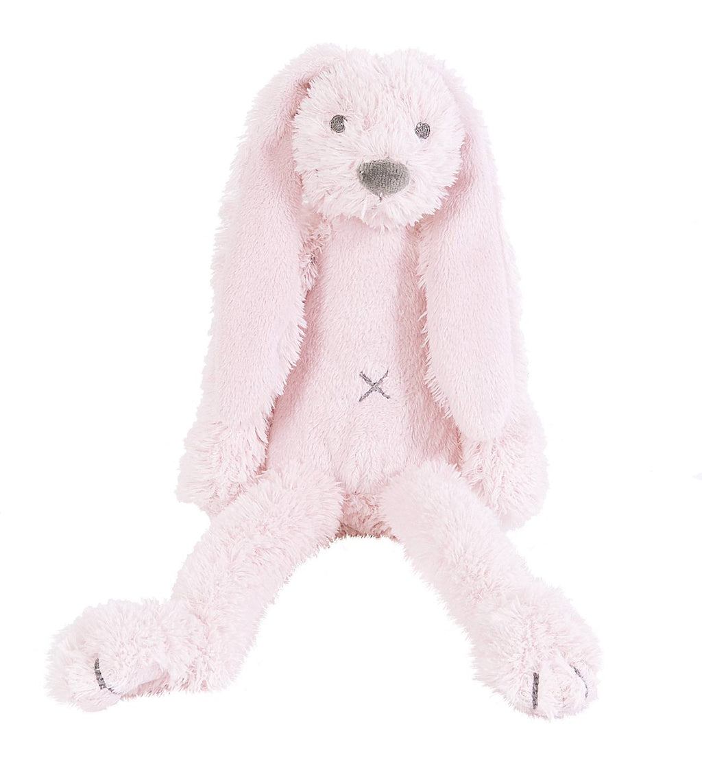 Peluche lapin richie 28 cm rose