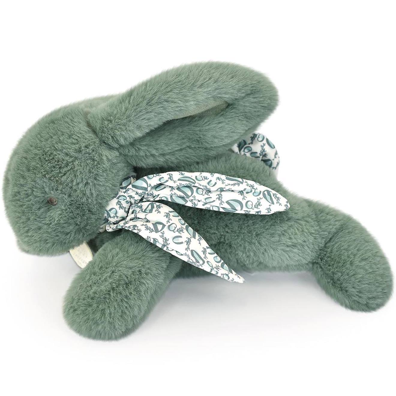 Peluche lapin vert sauge 25 cm vert