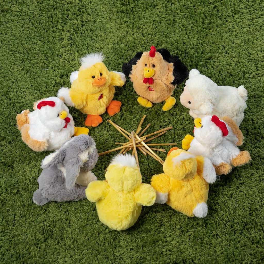 Peluche - les pakidoo sonores en peluche 15 cm - lapin beige