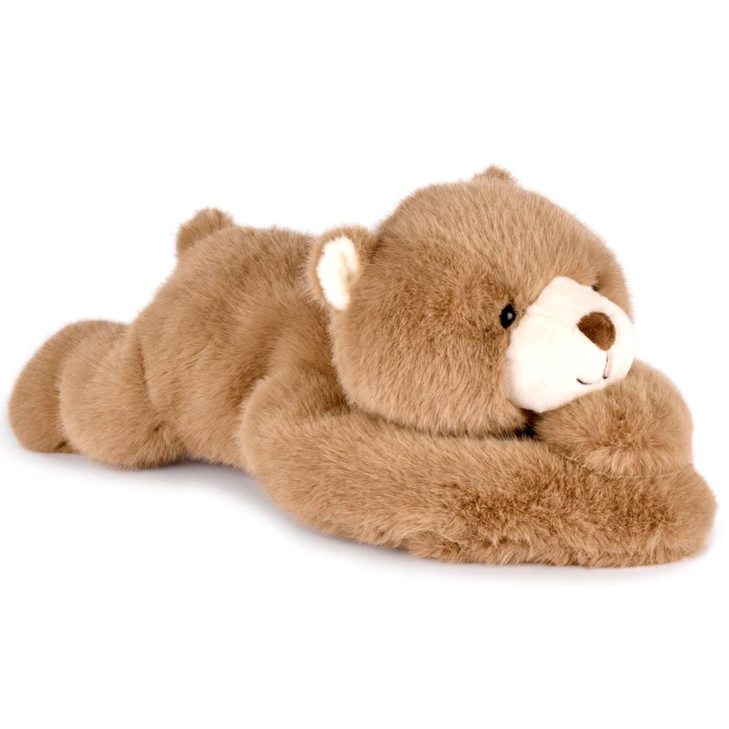 Peluche lestée 40 cm marron