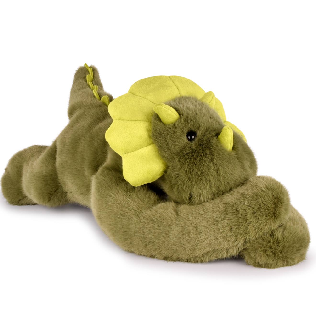 Peluche lestée 40 cm vert