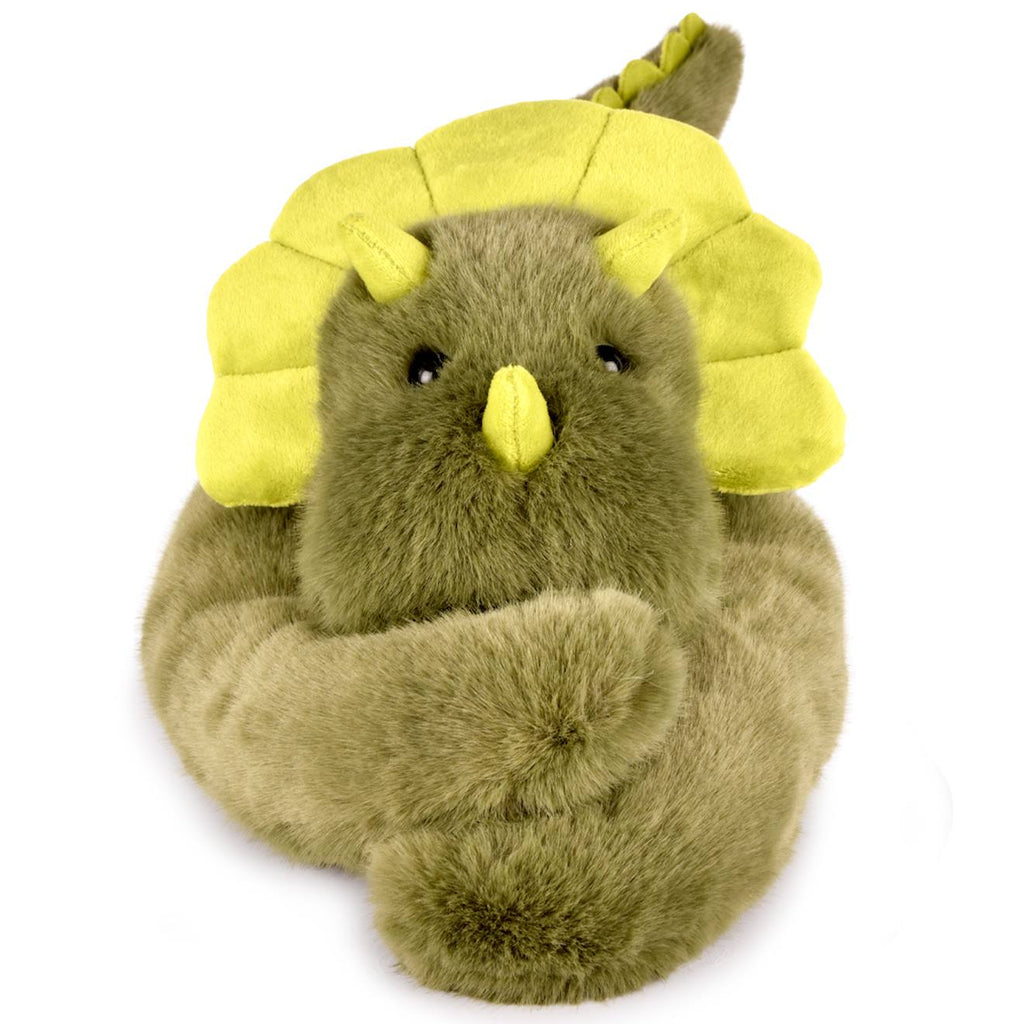 Peluche lestée 40 cm vert