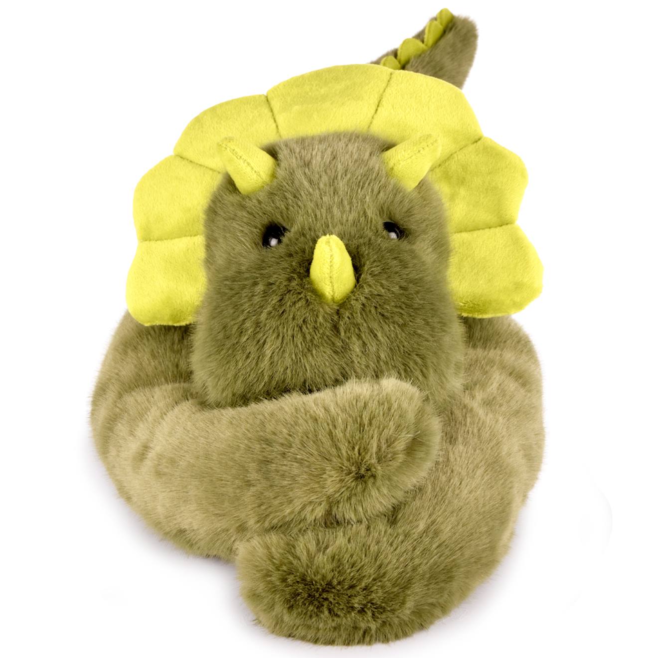 Peluche lestée 40 cm vert