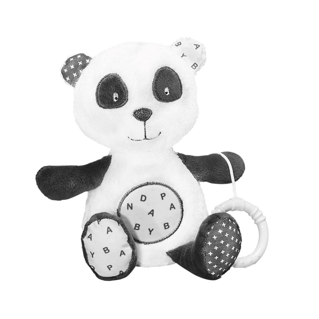 Peluche mini musical en velours - chao chao gris