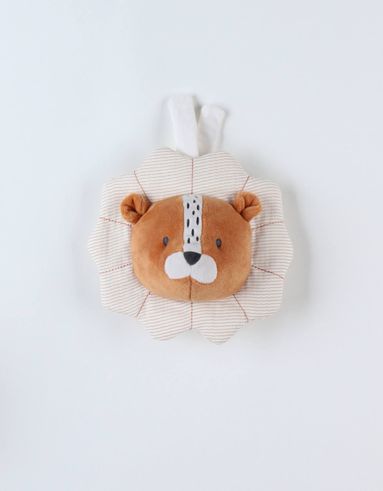 Peluche musicale babou en veloudoux marron