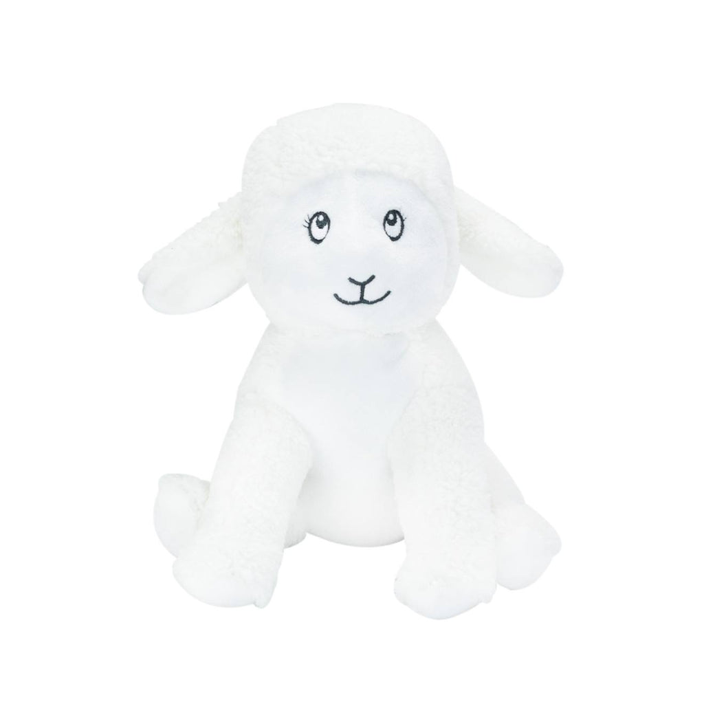 Peluche musicale bébé ecru