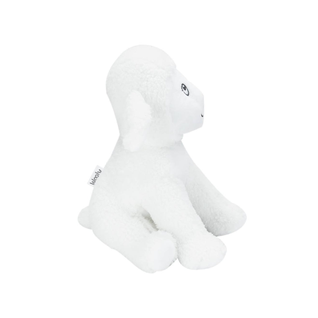 Peluche musicale bébé ecru