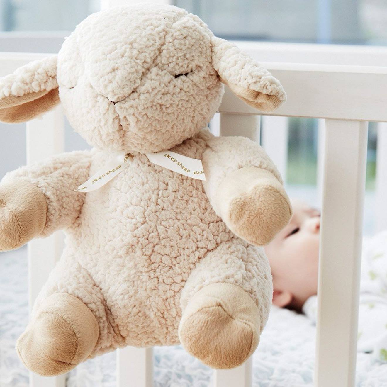 Peluche musicale sleep sheep beige