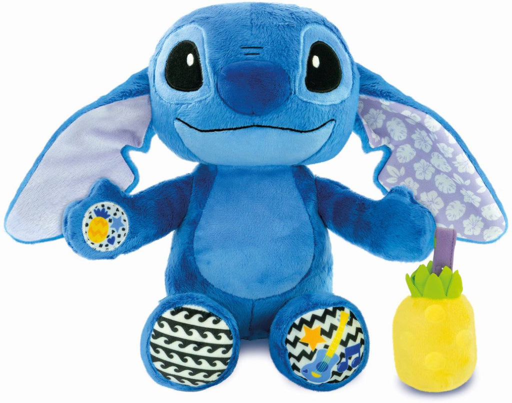 Peluche musicale Stitch bleu