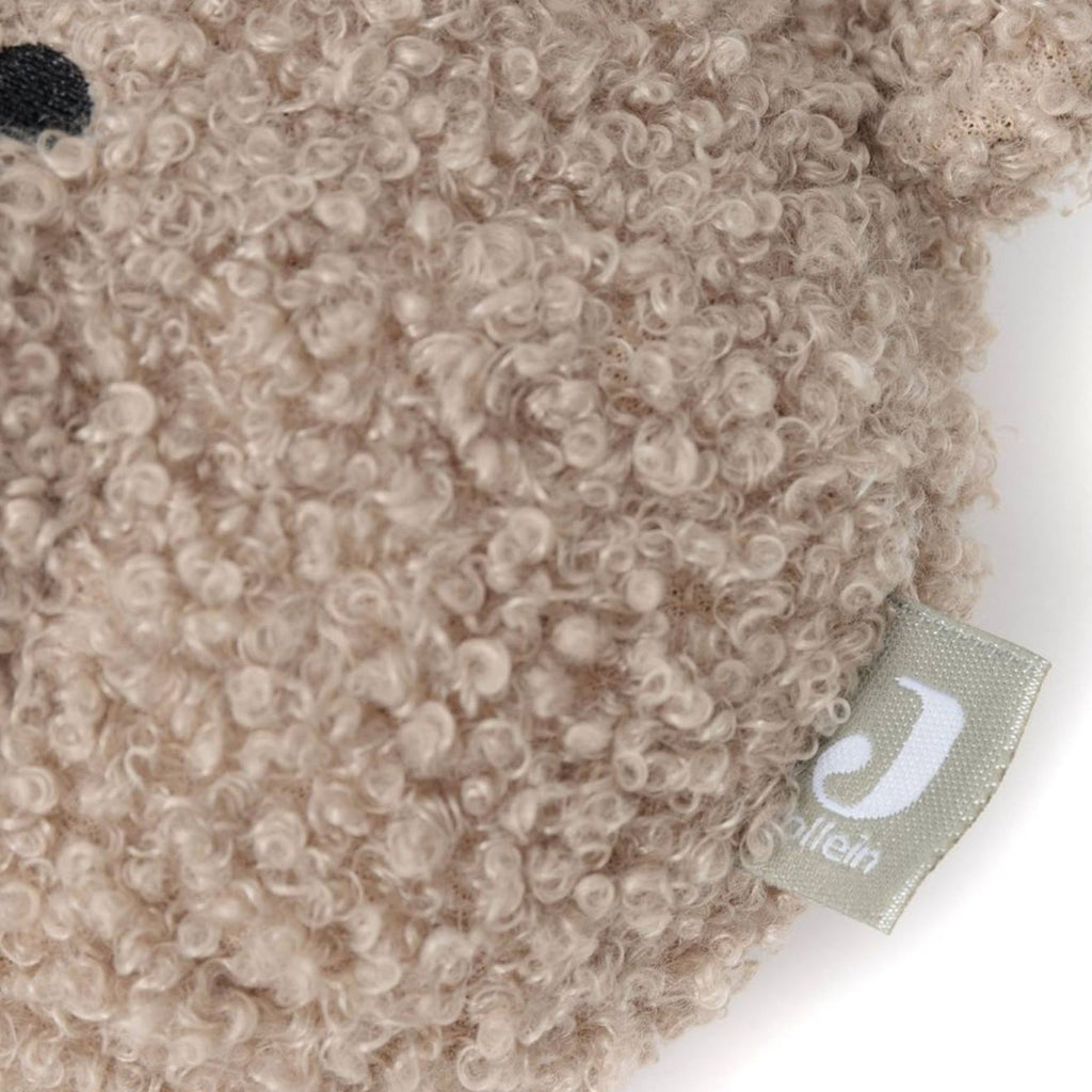 Peluche musicale teddy bear naturel gris