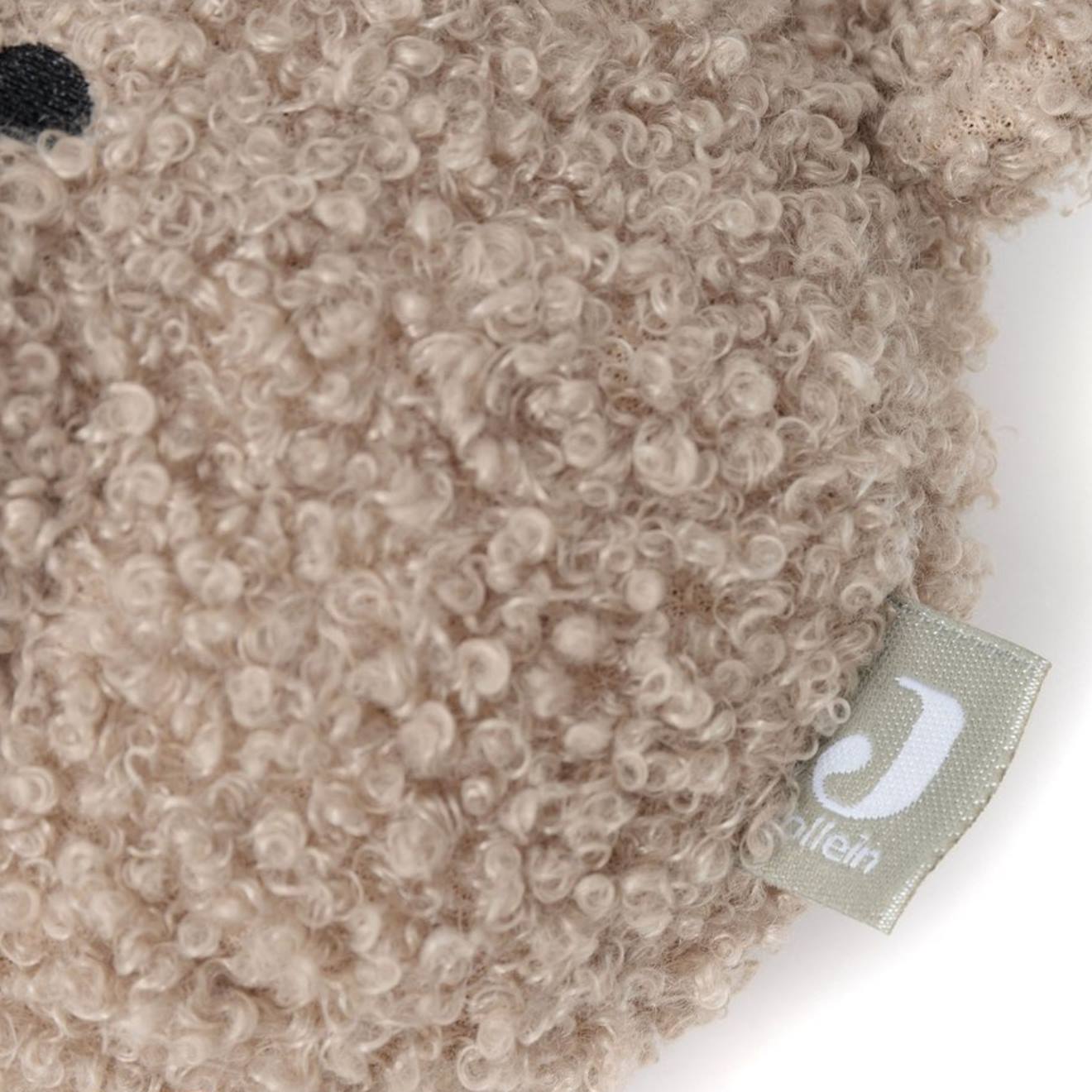 Peluche musicale teddy bear naturel gris
