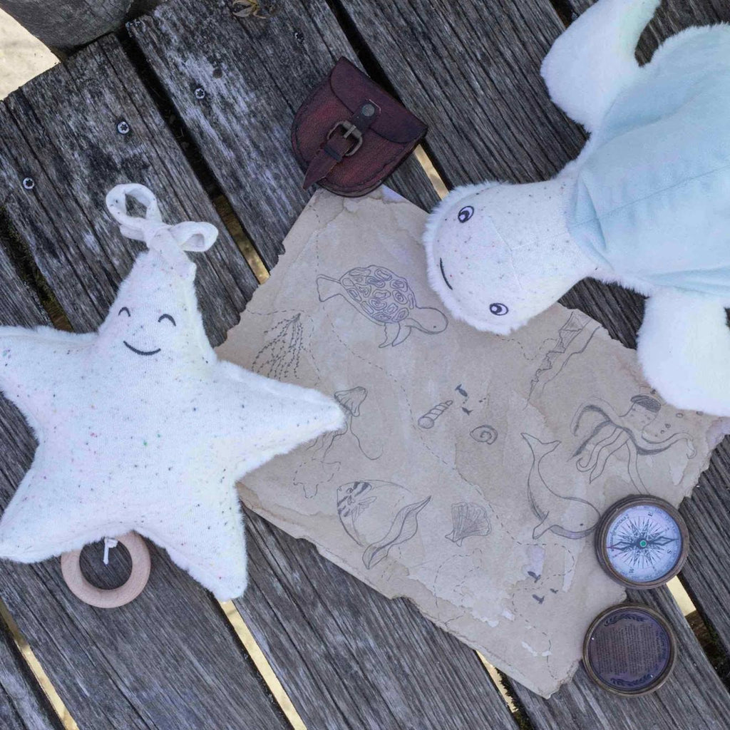Peluche musicale ecru