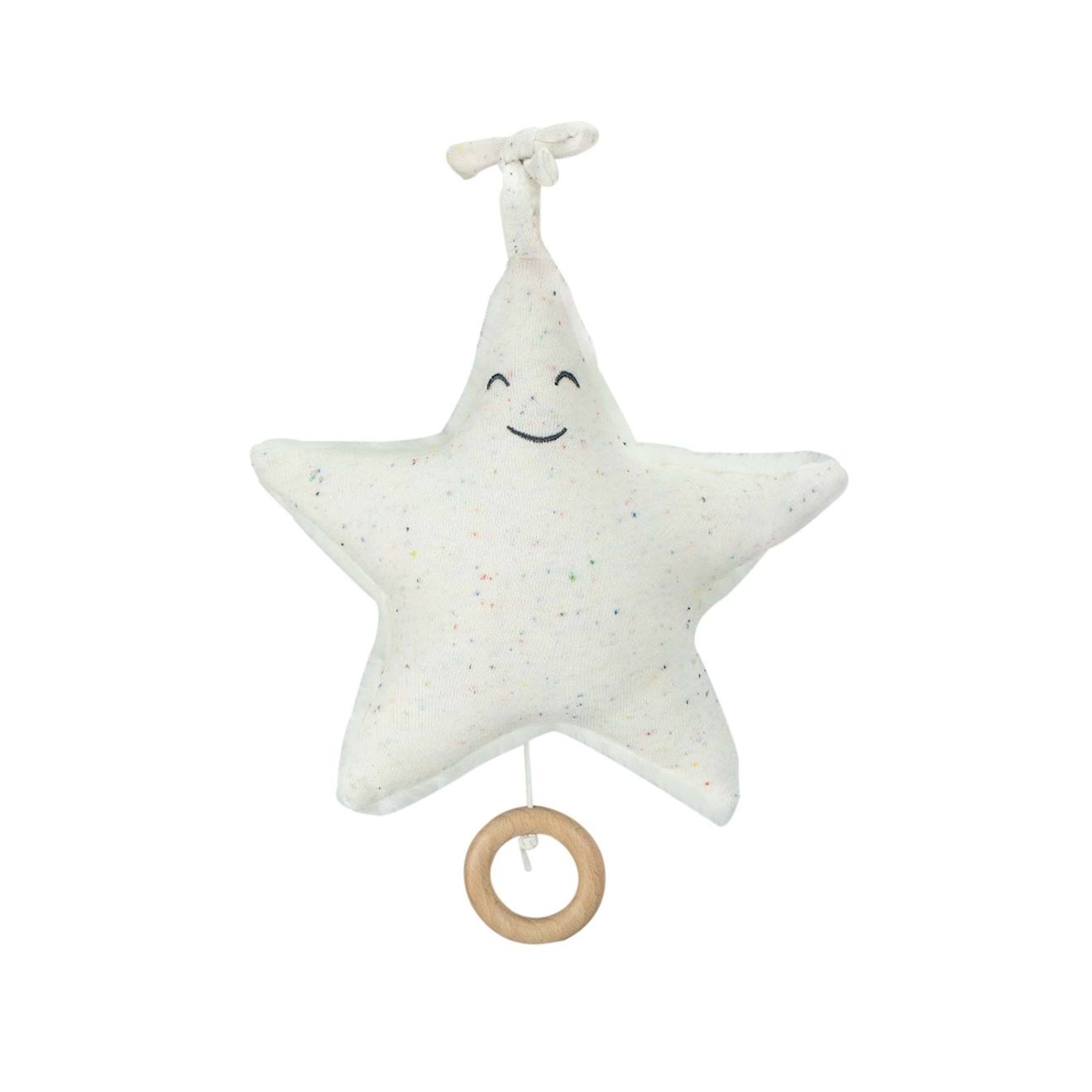 Peluche musicale ecru