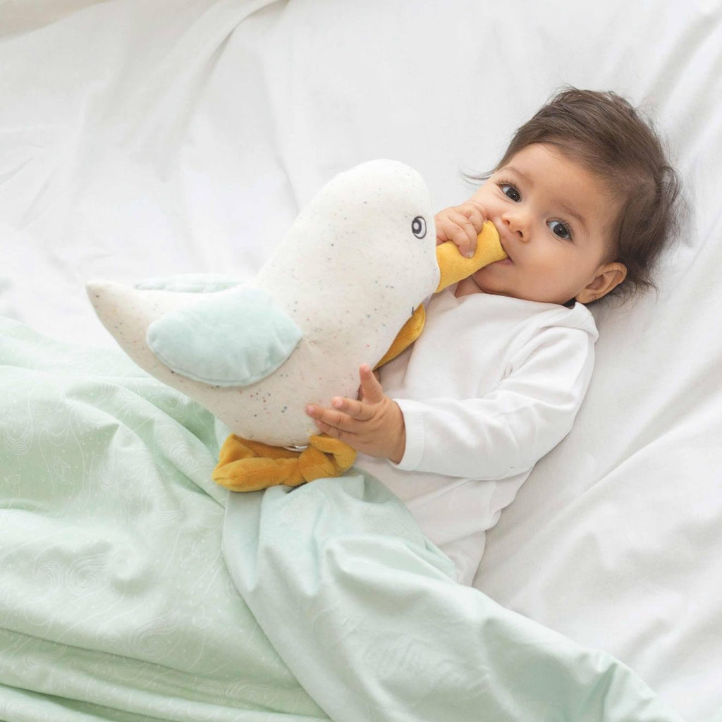 Peluche musicale ecru